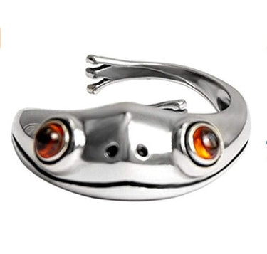 Tibetan Silver Fertility Frog Ring-Your Soul Place